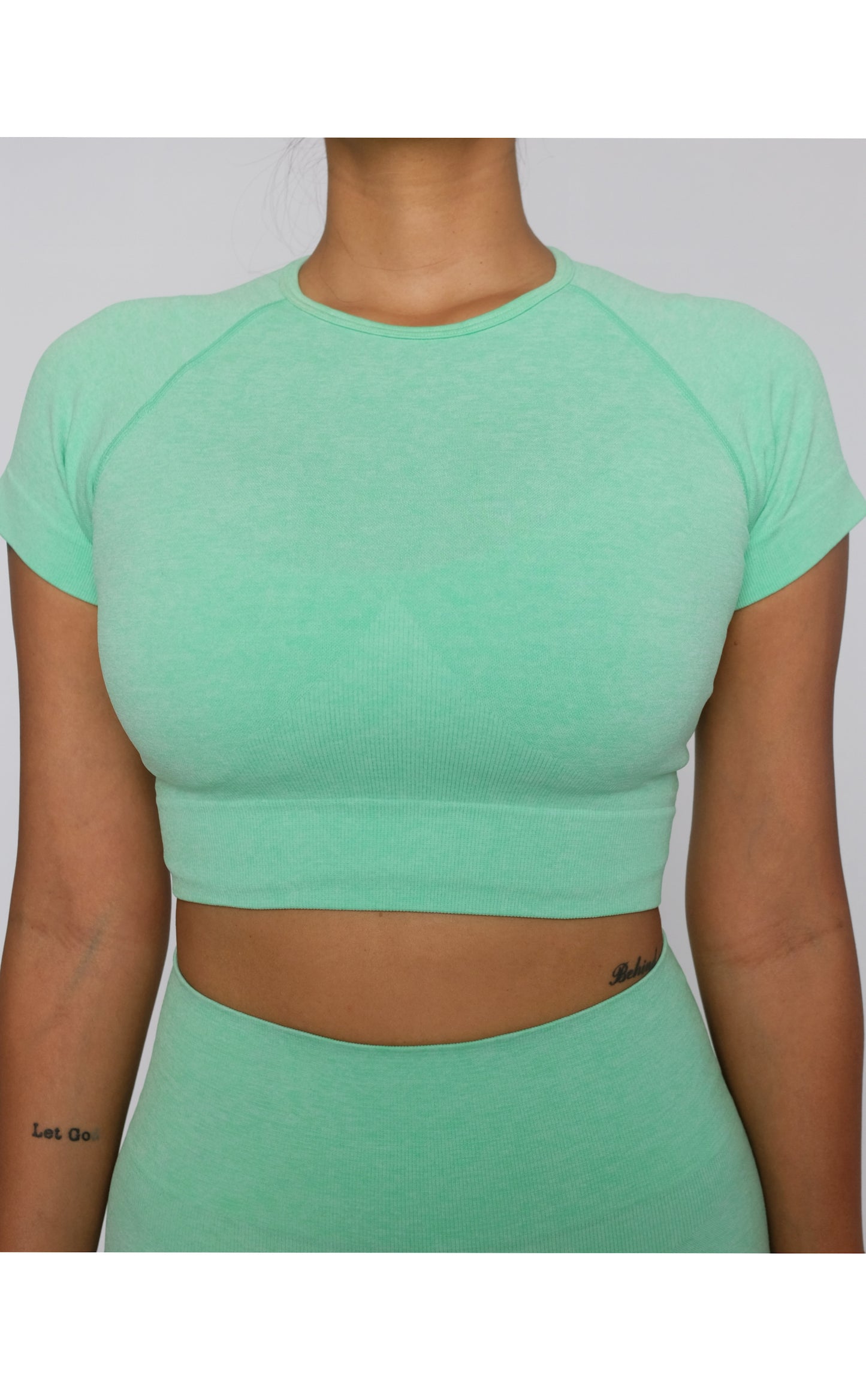 JustEssentials seamless crop tee