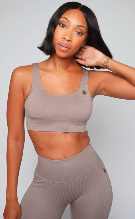 RECHARGE RIBBED SPORTS BRA