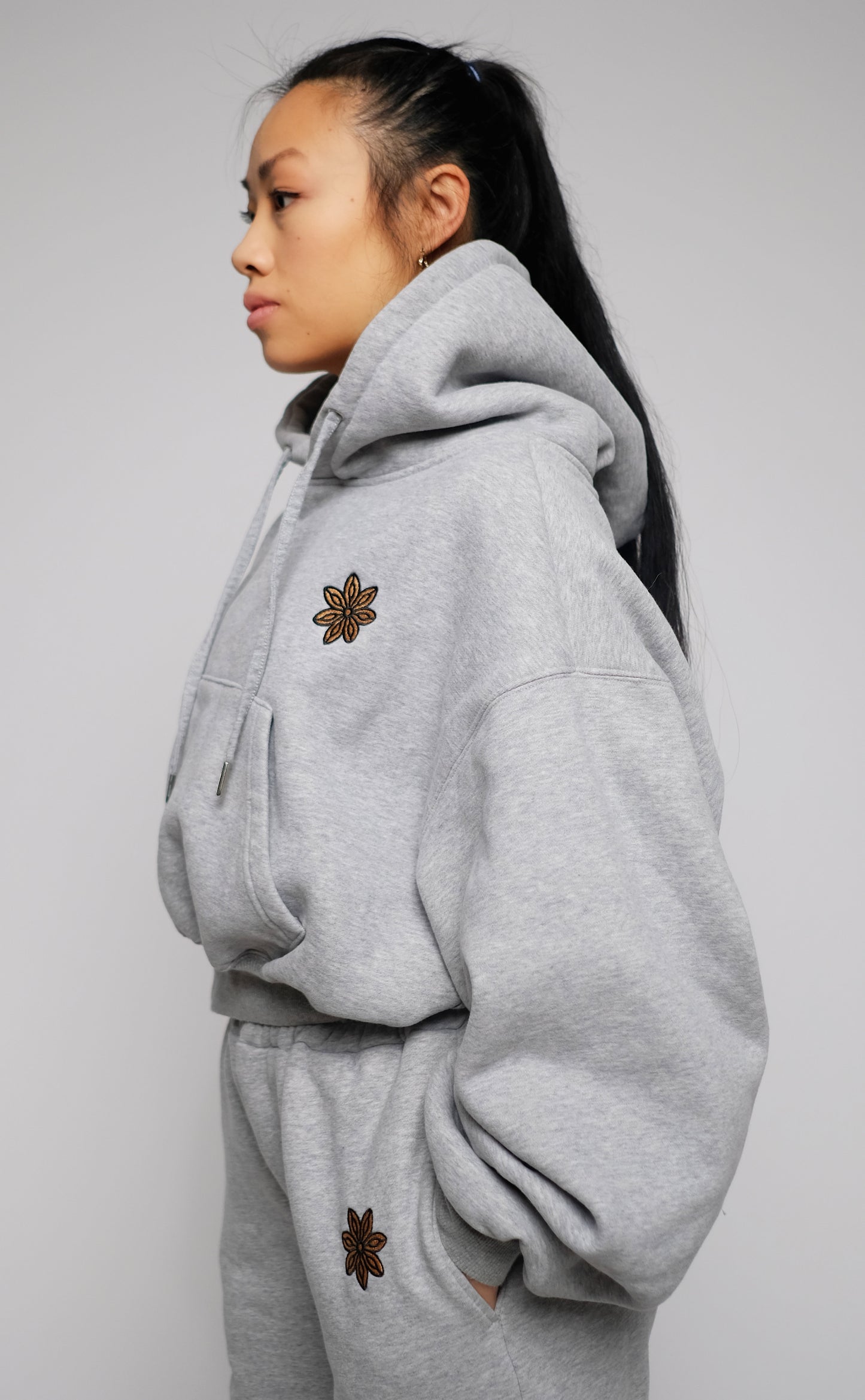 Grey Slate BrickCity Oversized Hoodie