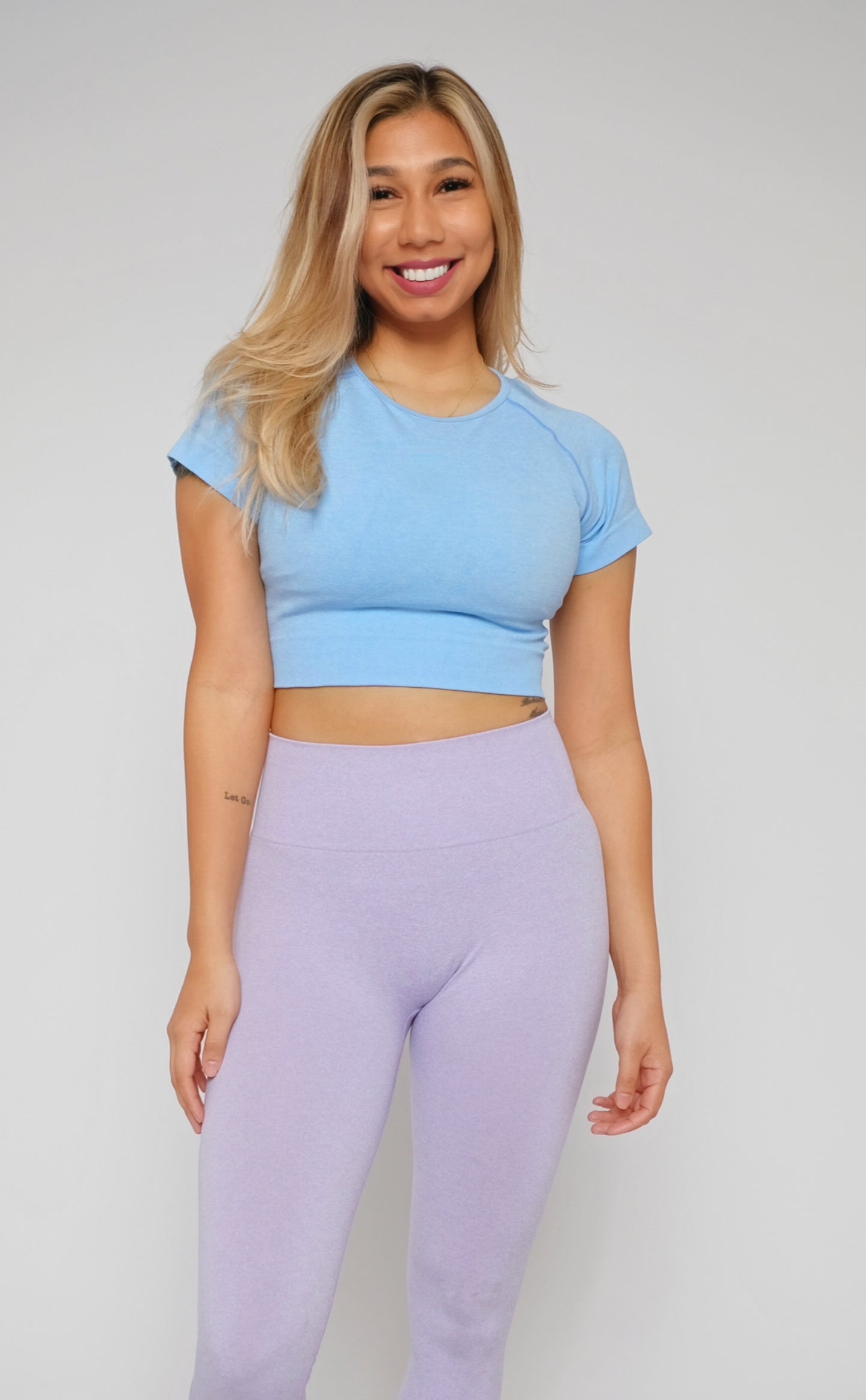 JustEssentials seamless crop tee